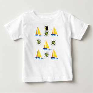 Baby T-shirt zeilen