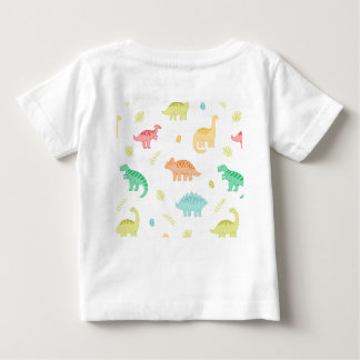Baby T-shirts met dinosaurusthema's