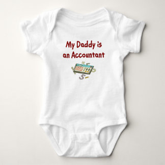 Baby t-shirts voor accountants en