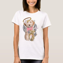 Baby t-shirts voor TibetanTerrier Angel