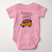 Baby Talk ~ Baby Sings ~ School Bus Song ~ Romper (Achterkant)