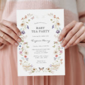Baby Tea Party Shower invitation