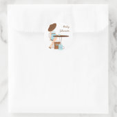 Baby Tea Ronde Sticker (Tas)