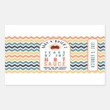 Baby Tears of Joy Hot Sauce Labels | 5 oz fles