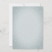 Baby Teddy Bear Baby shower Kaart (Achterkant)