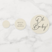 Baby Teddy Bear Baby shower Table Confetti (Voorkanten)