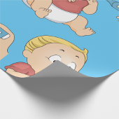 Baby temperatuurcontrole pediatrische gezondheid cadeaupapier