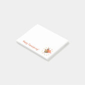Baby Thanksgiving Turkije Post-it® Notes (Schuin)