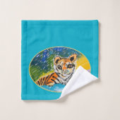 Baby Tiger "Art by Kids" (Gant de toilette)