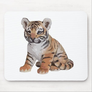 Baby tijger muismat