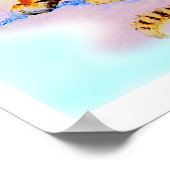 Baby tijger poster (Hoek)