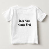 Baby/Toddler Rugby Shirt (Achterkant)