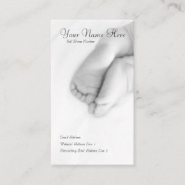 Baby Toes-profielkaart Visitekaartje