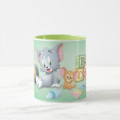 Baby Tom en Jerry die met speelgoed spelen Mok (Midden)