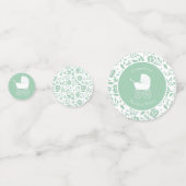 Baby treinstoel mooi Confetti (Achterkanten)