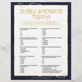 Baby Trivia [Golden Blue] Briefhoofd