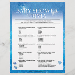 Baby Trivia [Snowy Blue] Briefhoofd