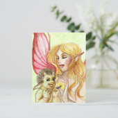 Baby Troll Briefkaart (Staand voorkant)