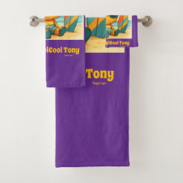 Baby TropiCool Tony - Pineapple Empire Bad Handdoek