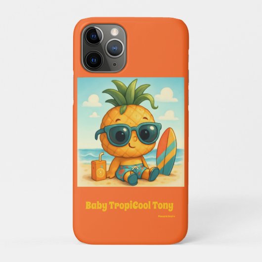 Baby TropiCool Tony - Pineapple Empire Case-Mate iPhone Case (Achterkant)