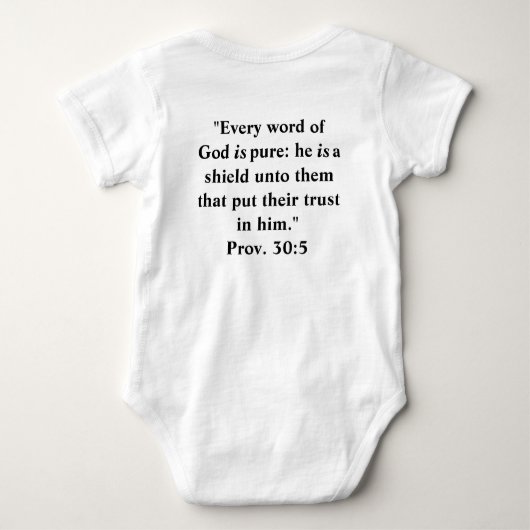 Baby trui romper (Achterkant)
