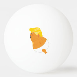 Baby Trump Blimp ping pong ball