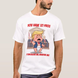 Baby Trump Grote Mooie Bill T-shirt