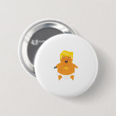 Baby Trump Ronde Button 5,7 Cm (Voorkant /achterkant)