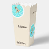 Baby Turtle Douche Favor Boxen Bedankdoosjes (Achterkant)