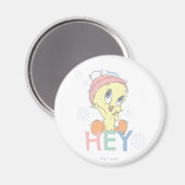 Baby TWEETY™ Hey Snow Magneet (Voorkant / Achterkant)