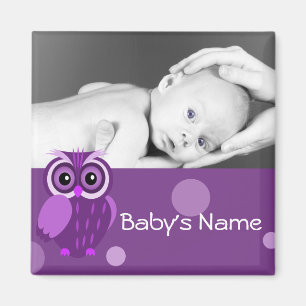 Baby Uil/ Foto Magneet