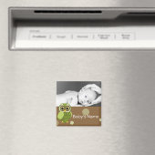 Baby Uil/ Foto Magneet (Insitu (Vaatwasser))