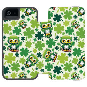 Baby Uil Schattig St Patrick Cartoon