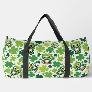 Baby Uil Schattig St Patrick Cartoon Plunjezak