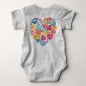 Baby uit één stuk romper (Achterkant)