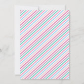 Baby Uitnodiging/Uitnodiging paraplu Kaart (Achterkant)