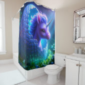 Baby Unicorn Douchegordijn (In situ)