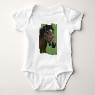 Baby van Arabische paarden met Afbeeldingen van pa Romper