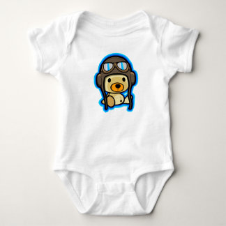 Baby van dappere teddybeer romper