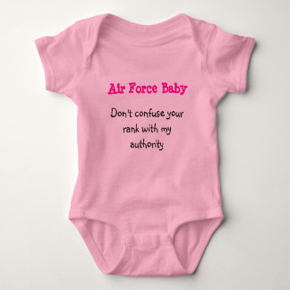 Baby van de luchtmacht romper