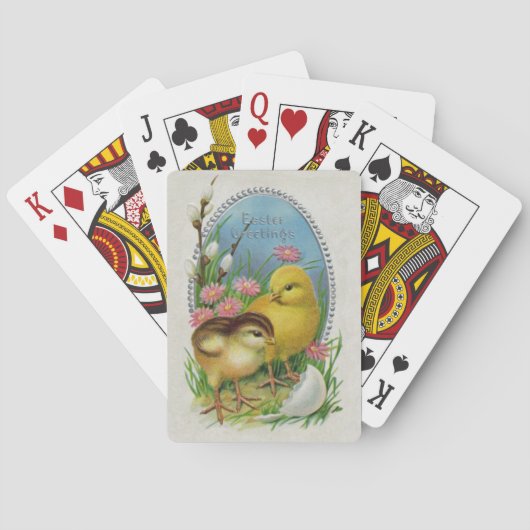 Baby van de Pasen Speelkaarten (Achterkant)