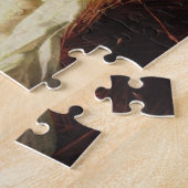 Baby van Kerstman Wieg Stall Bethlehem Legpuzzel (Zijkant)