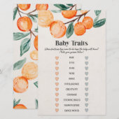 baby van kleine baby showers (Voorkant / Achterkant)