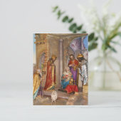 Baby van Nazareth geboren in Bethlehem Briefkaart (Staand voorkant)