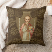 Baby van Praag Jesus met de wereld Kussen (Deken)