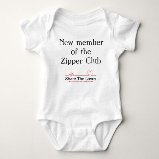 Baby van Zipper club Romper (Voorkant)