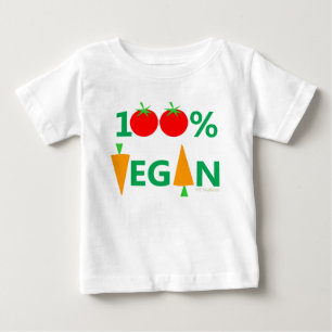 Baby Vegan Schattigee Cartoon Groenten Humoristisc