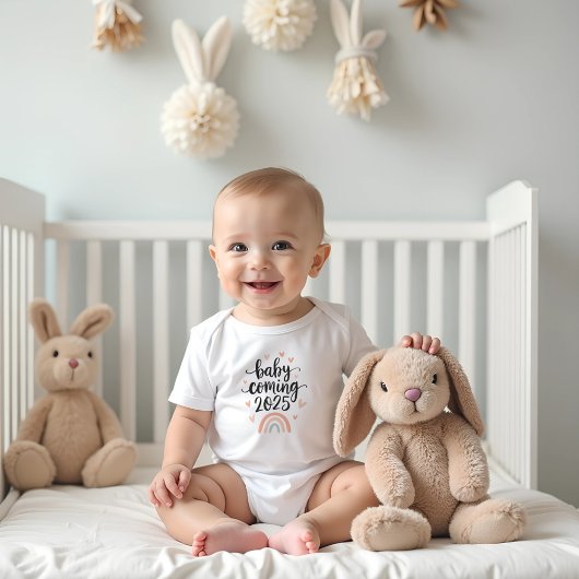 Baby verschijnt in 2025 Rainbow Baby Romper