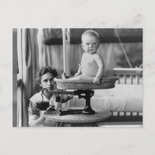 Baby Vet, 1912 Briefkaart (Voorkant)