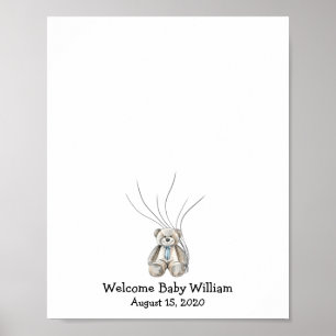 Baby Vingerprint Guestbook N.2 Poster